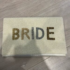 Wedding / bachelorette Bride purse
